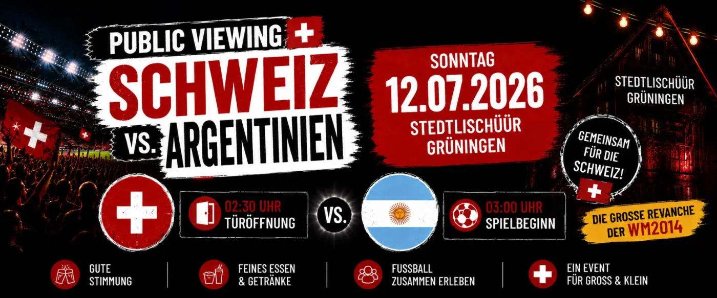 Rock-!t Event GmbH Public Viewing Grüningen